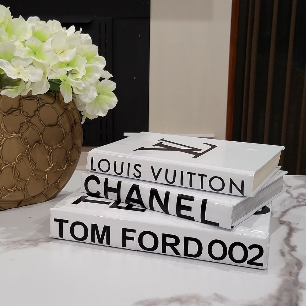 3pc decor luxury book set